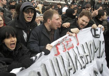 Protesty proti Putinovi